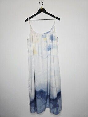 Soma Intimates 100% Cotton Tie-Dye Chemise Maxi Dress Size XL